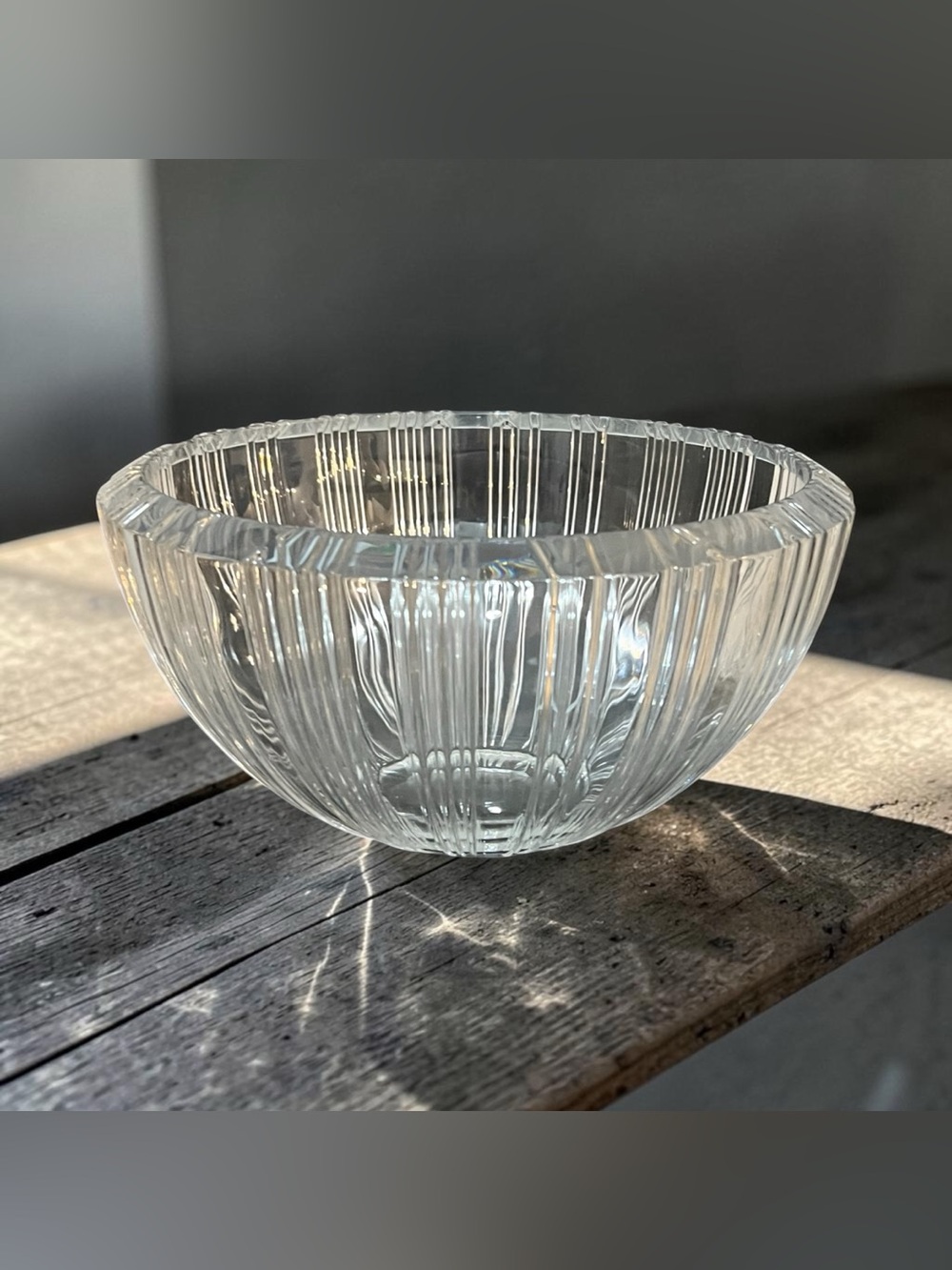 Tiffany & Co. Crystal Serving Bowl